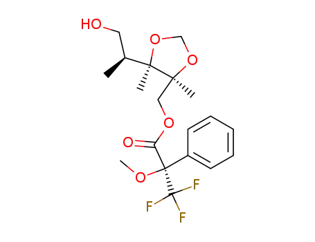 (2'R,2S,3R,4S)-5-<2'-methoxy-2'-(trifluoromethyl)phenylacetoxy>-2,3,4-trimethyl-3,4-methylenedioxy-1-pentanol