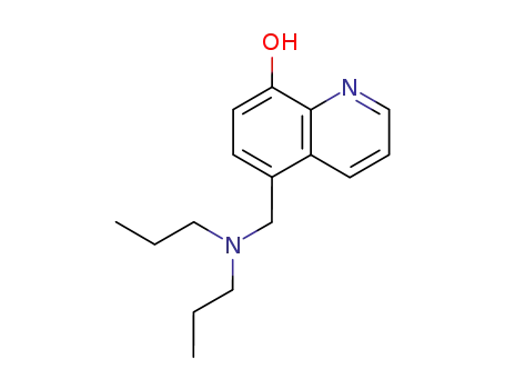 5-dipropylaminomethyl-quinolin-8-ol