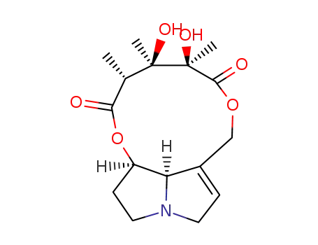 Molecular Structure of 315-22-0 (MONOCROTALINE)