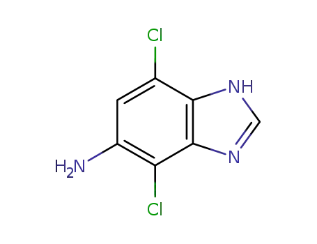 5-amino-4,7-dichlorobenzimidazole