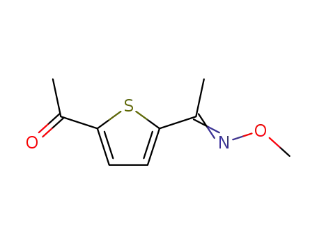 2-acetyl-5-(α-methoxyimino)ethylthiophene