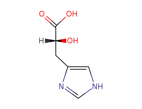 (R)-2-hydroxy-3-(1(3)H-imidazol-4-yl)-propionic acid