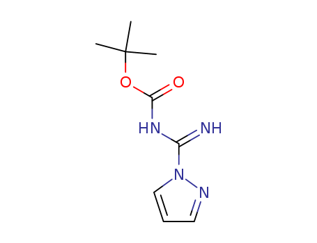 N-(TERT-BUTOXYCARBONYL)-1 H-PYRAZOLE-1-CARBOXAMIDINE