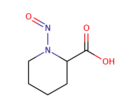 Molecular Structure of 4515-18-8 (PIPECOLICACID,1-NITROSO-)