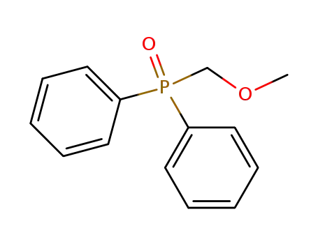 Molecular Structure of 4455-77-0 ((METHOXYMETHYL)DIPHENYLPHOSPHINE OXIDE)