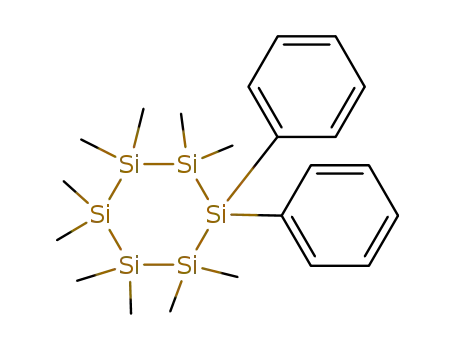 1,1,2,2,3,3,4,4,5,5-Decamethyl-6,6-diphenyl-hexasilinane