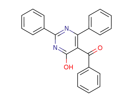 5-benzoyl-4-hydroxy-2,6-diphenylpyrimidine