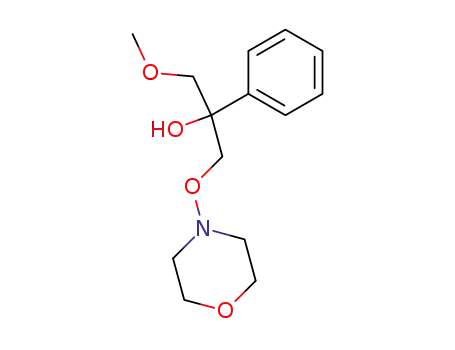 N-(2-Hydroxy-3-methoxy-2-phenylpropoxy)morpholine
