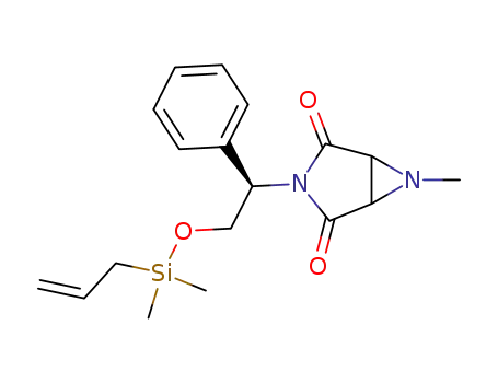 3-[(R)-2-(Allyl-dimethyl-silanyloxy)-1-phenyl-ethyl]-6-methyl-3,6-diaza-bicyclo[3.1.0]hexane-2,4-dione