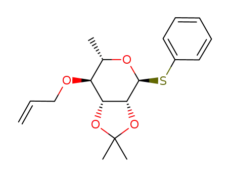 (3aR,4S,6S,7S,7aR)-7-Allyloxy-2,2,6-trimethyl-4-phenylsulfanyl-tetrahydro-[1,3]dioxolo[4,5-c]pyran