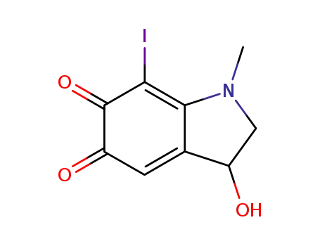 3-hydroxy-7-iodo-1-methyl-2,3-dihydro-indole-5,6-dione