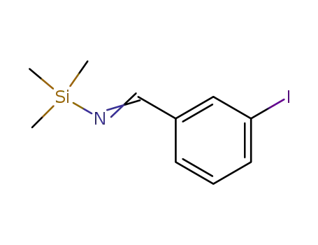 [1-(3-Iodo-phenyl)-meth-(E)-ylidene]-trimethylsilanyl-amine