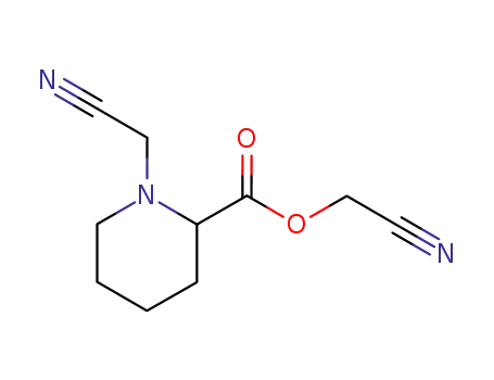 cyanomethyl N-(cyanomethyl)piperidine-2-carboxylate