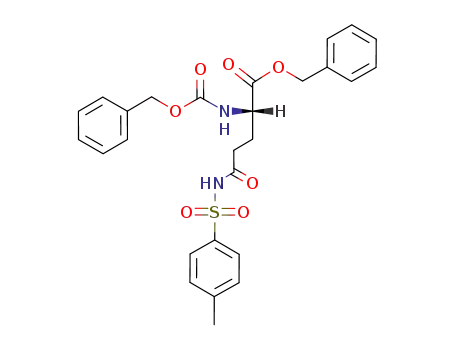 (S)-2-Benzyloxycarbonylamino-5-oxo-5-(toluene-4-sulfonylamino)-pentanoic acid benzyl ester