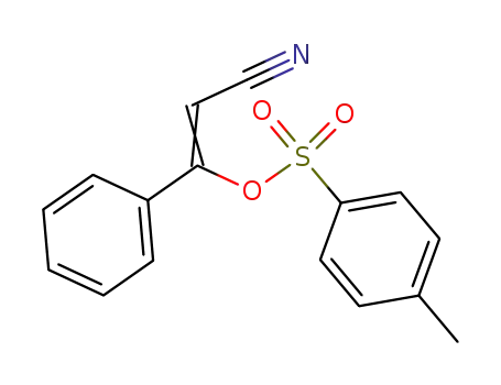 2-cyano-1-phenylvinyl-4-methylbenzenesulfonate