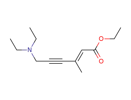 (E)-6-Diethylamino-3-methyl-hex-2-en-4-ynoic acid ethyl ester