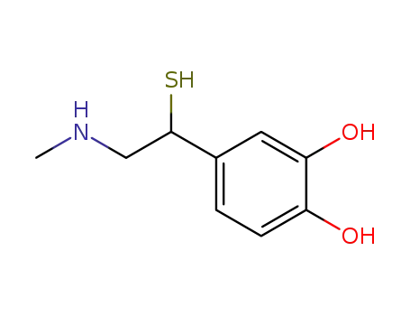 4-(1-mercapto-2-methylamino-ethyl)-benzene-1,2-diol