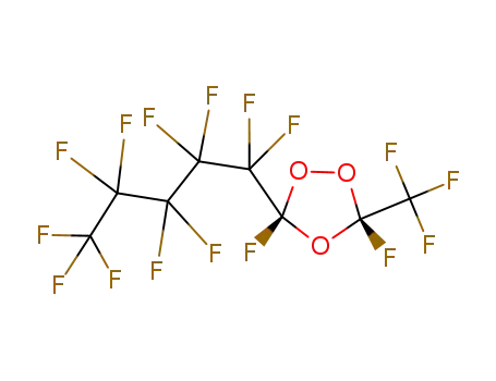 cis-3,5-difluoro-5-perfluoropentyl-3-trifluoromethyl-1,2,4-trioxolane
