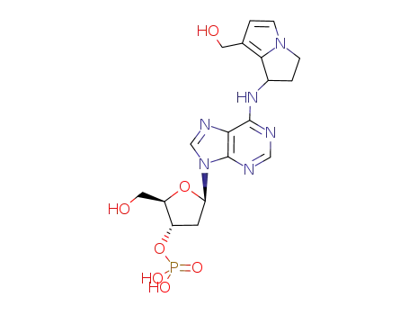 3'-monophosphate of 7-(deoxyadenosine-N6-yl)dehydrosupinidine