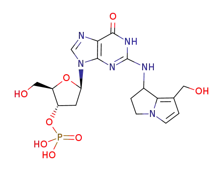 3'-monophosphate of 7-(deoxyguanosin-N2-yl)dehydrosupinidine