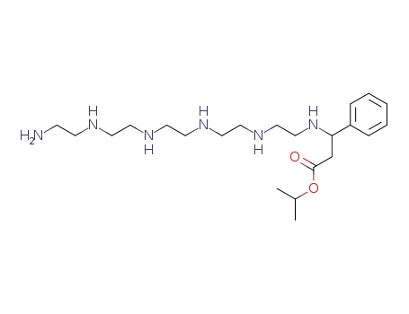 3-[2-(2-{2-[2-(2-amino-ethylamino)-ethylamino]-ethylamino}-ethylamino)-ethylamino]-3-phenyl-propionic acid isopropyl ester