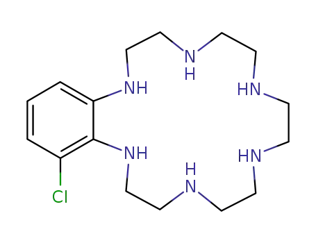 17-chloro-1,2,3,4,5,6,7,8,9,10,11,12,13,14,15,16-hexadecahydro-1,4,7,10,13,16-benzohexaazacyclooctadecine