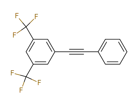 1-(3,5-bis(trifluoromethyl)phenyl)-2-phenylacetylene