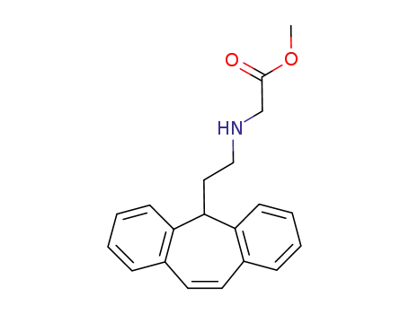 methyl N-[(5H-dibenzo[a,d]cyclopenten-5-yl)ethylene]glycocolate