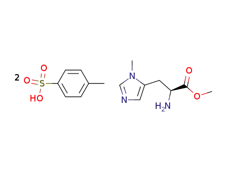 2-amino-3-(3-methyl-3H-imidazol-4-yl)-propionic acid methyl ester; compound with toluene-4-sulfonic acid