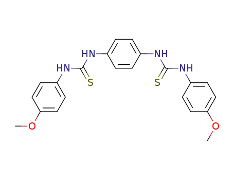 N1,N2-bis[N-(4-methoxyphenyl)thiocarbamoyl]-1,4-diaminobenzene