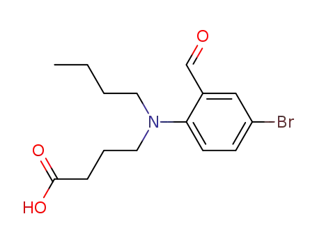 4-(4-bromo-2-formyl-N-butylanilino)-butyric acid