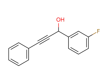 1-(3-fluorophenyl)-3-phenylprop-2-yn-1-ol