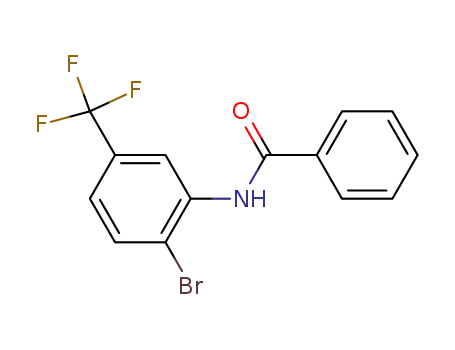 N-(2-bromo-5-(trifluoromethyl)phenyl)benzamide