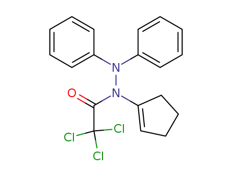 trichloroacetic acid 1-(1-cyclopenten-1-yl)-2,2-diphenylhydrazide
