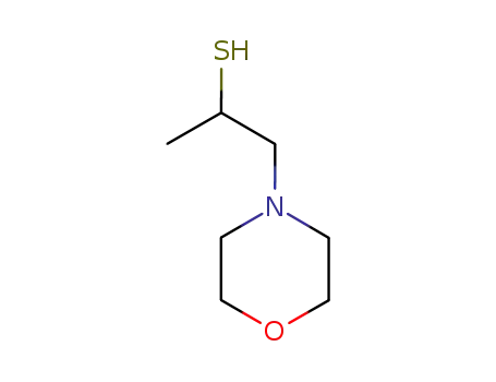 Molecular Structure of 1005-59-0 (4-Morpholineethanethiol, a-methyl-)