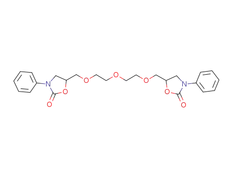 1,9-bis(3-phenyloxazolidin-2-on-5-yl)-2,5,8-trioxanonane