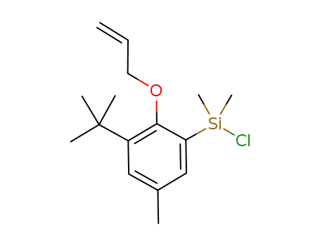 [2-(allyloxy)-3-tert-butyl-5-methylphenyl](chloro)dimethylsilane