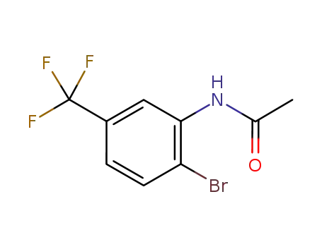N-(2-bromo-5-(trifluoromethyl)phenyl)acetamide