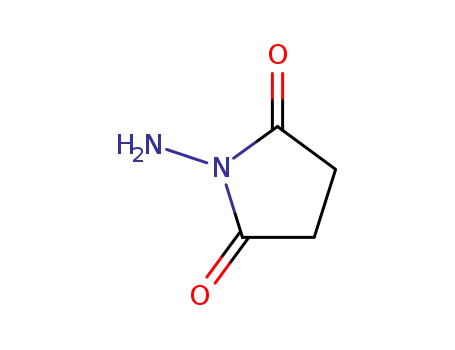 Molecular Structure of 19283-13-7 (1-aminopyrrolidine-2,5-dione)