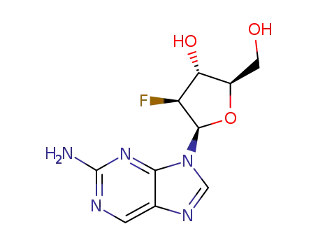 2-Amino-9-(2-deoxy-2-fluoro-β-D-arabinofuranosyl)-9H-purine