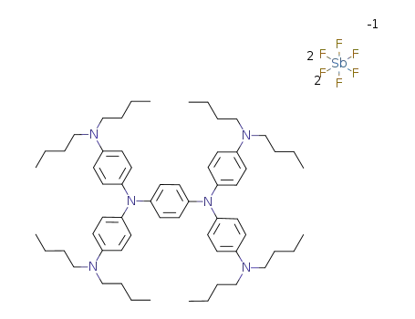bis(hexafluoroantimonate) N,N,N',N'-tetrakis {p-di(n-butyl)aminophenyl}-p-phenylene diimmonium
