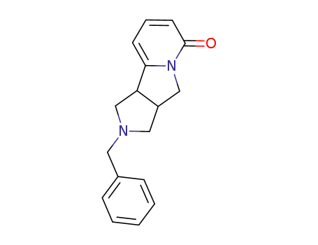 2-benzyl-1,2,3,3a,8,8a-hexahydro-2,7a-diaza-cyclopenta[a]inden-7-one