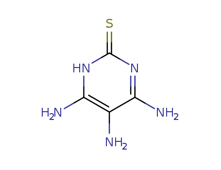 2(1H)-Pyrimidinethione,4,5,6-triamino- cas  1073-99-0