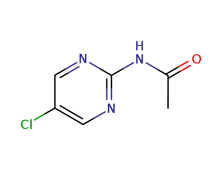 Molecular Structure of 68303-37-7 (N-(5-Chloropyrimidin-2-yl)acetamide)