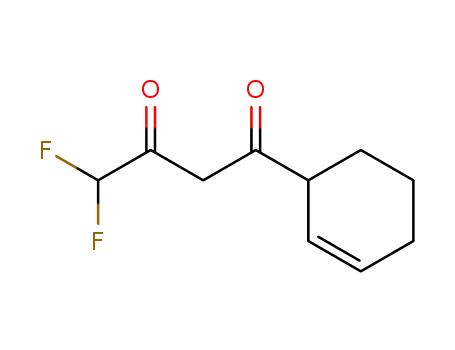 4,4-difluoro-1-[2-cyclohexenyl]-butane-1,3-dione