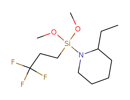 (3,3,3-trifluoro-n-propyl)(2-ethylpiperidinyl)dimethoxysilane