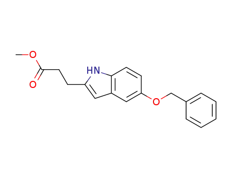 methyl 3-(5-benzyloxyindolyl)propanoate