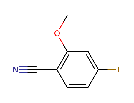 Molecular Structure of 191014-55-8 (4-Fluoro-2-methoxybenzonitrile)