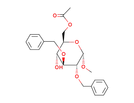 methyl 2,3-di-O-benzyl-6-O-acetyl-α-D-glucopyranoside