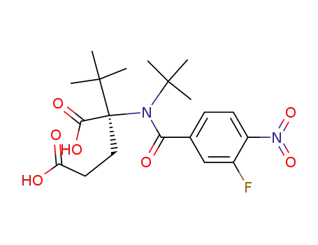 Di-tert-butyl 3-fluoro,4-nitrobenzoyl-L-glutamate